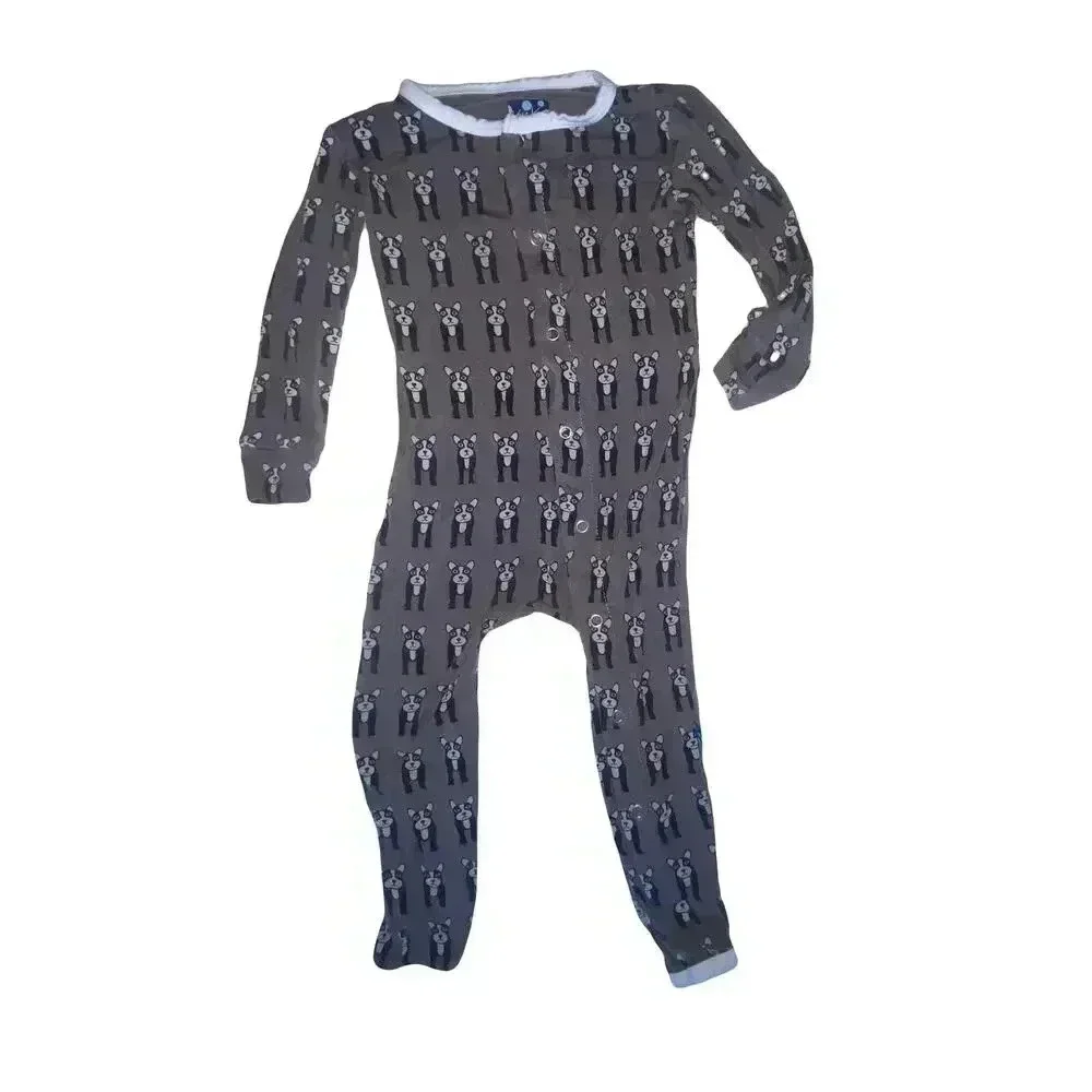 Kickee Pants Bamboo Baby Romper 12-18 Months